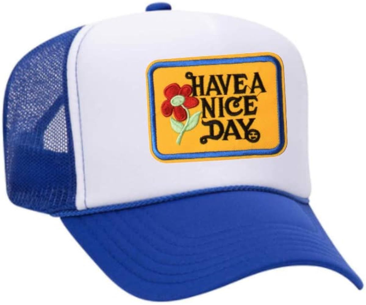 Have A Nice Day Vintage Patch Trucker Hat | Amazon (US)