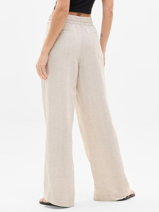 Retreat Linen High Rise Wide Leg Pant | Athleta