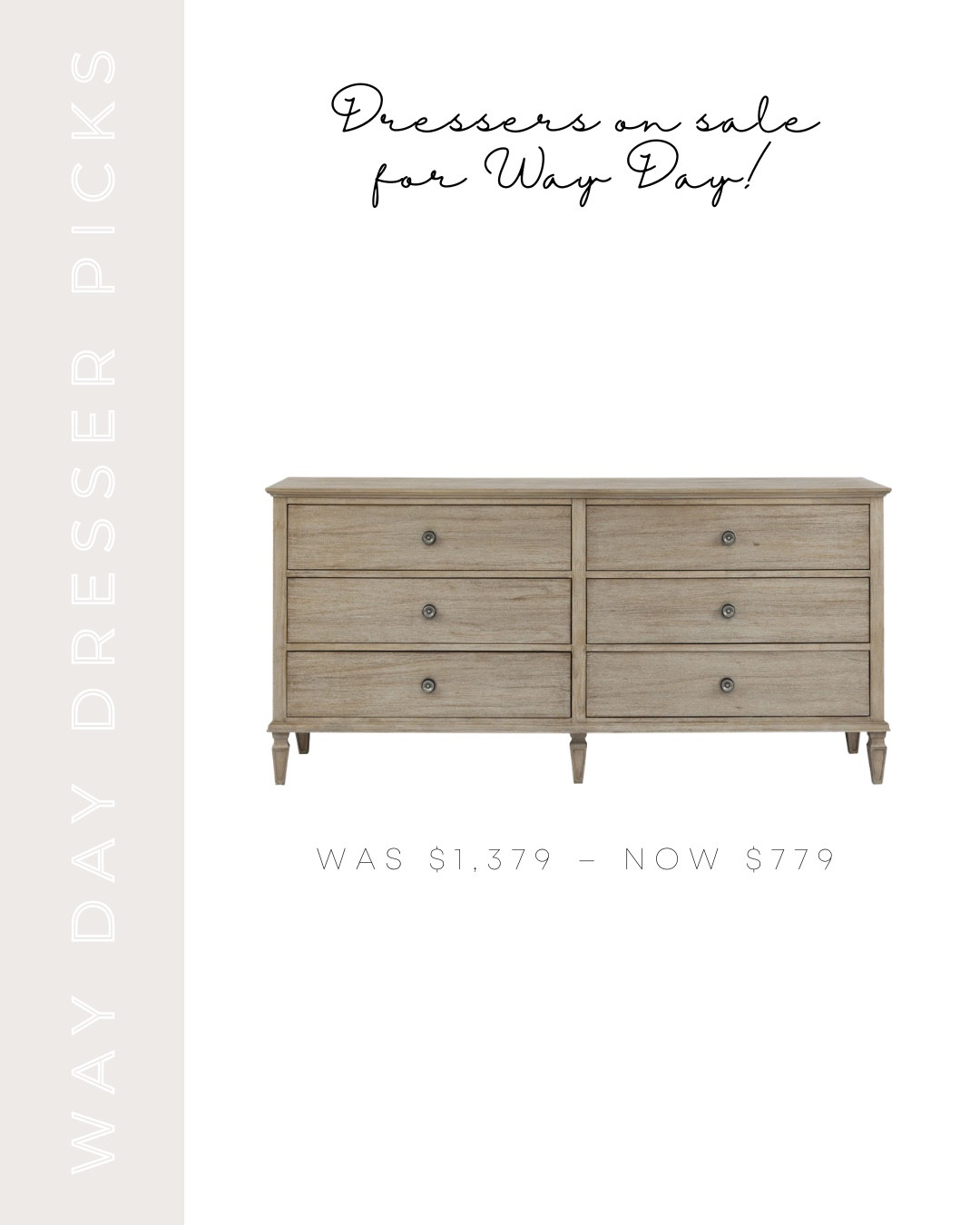 Last chance to grab these Wayfair dressers at sale prices — Way Day ends TONIGHT 🤍 These are the best neutral, high quality dressers on the site and they are all significantly discounted right now. If you’ve had any of these saved don’t wait — linking everything here with pricing.

#LTKSaleAlert #LTKHome #LTKSeasonal