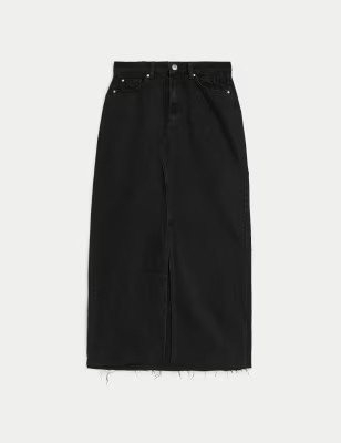 Denim Split Front Maxi Skirt | M&S Collection | M&S | Marks & Spencer IE