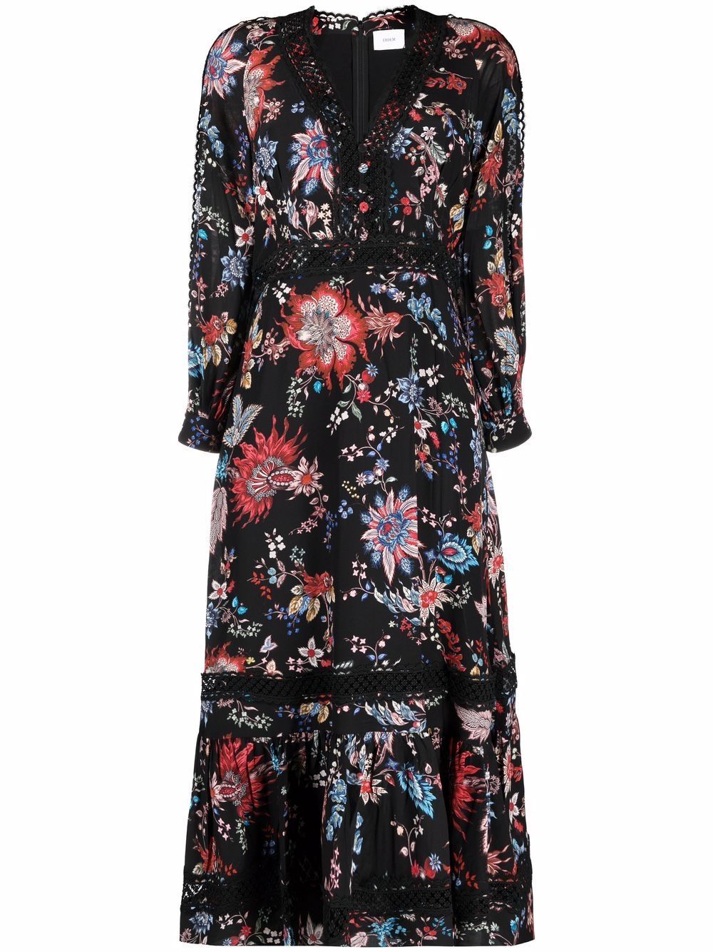 floral-print maxi dress | Farfetch (US)