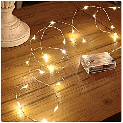 Sanniu Led String Lights, Mini Battery Powered Copper Wire Starry Fairy Lights, Battery Operated ... | Amazon (US)