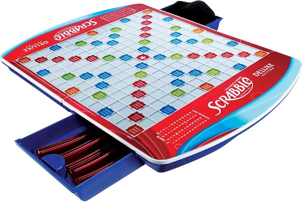 Hasbro Gaming Scrabble Deluxe Edition Board Game, (Amazon Exclusive) | Amazon (US)