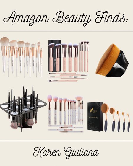 These are some of the best sets of brushes you can find on Amazon and an extremely great affordable price! #buyingonamazon #amazonbeautyfinds

#LTKunder50 #LTKbeauty #LTKFind