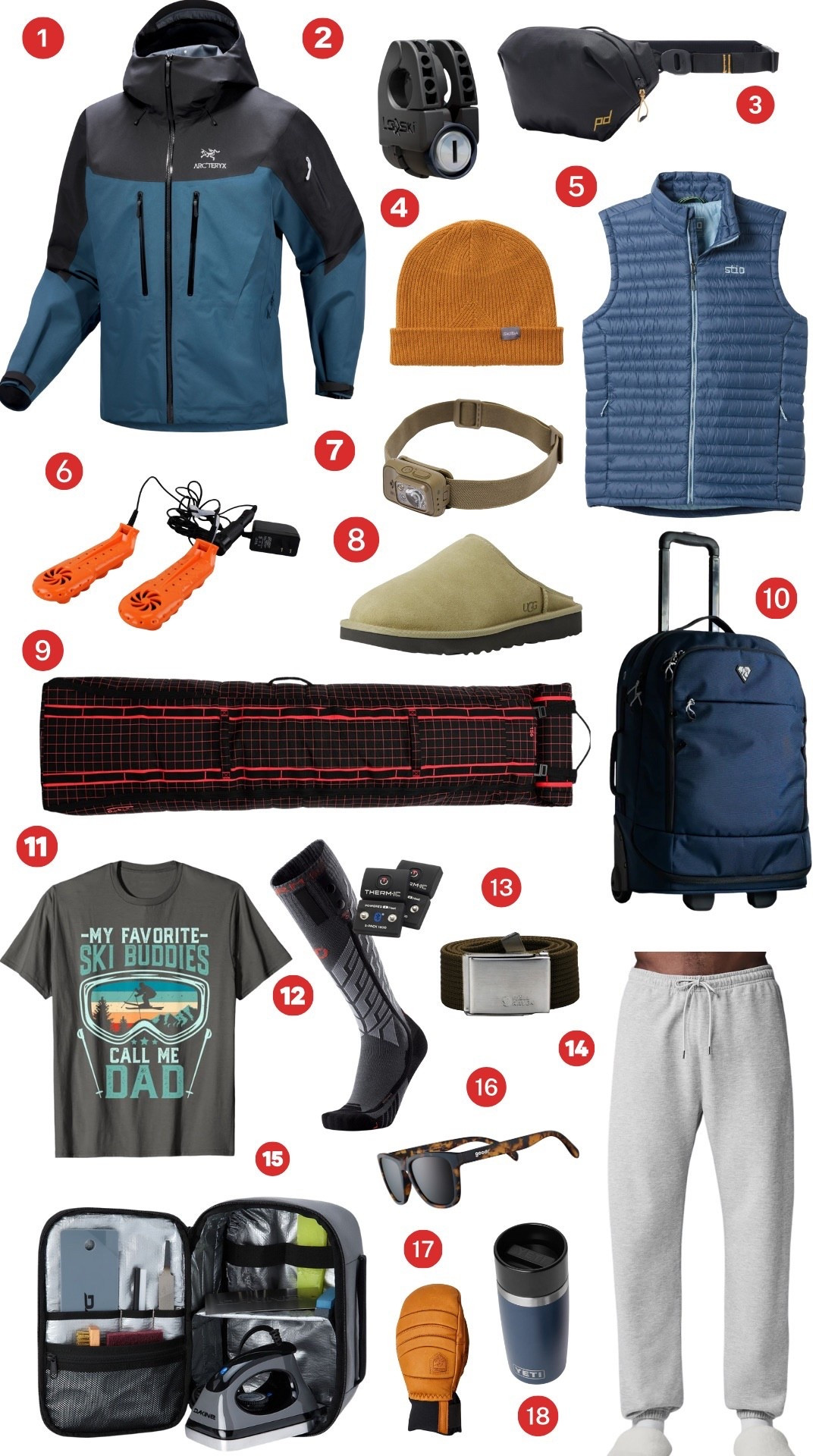 🎁 GIFT GUIDE FOR DADS WHO SKI & RIDE 🎁

Whether he’s the first one loading the car for a powder day, the family gear tech in the garage, or the après-ski legend by the fire, this guide has something he’ll love. From high-performance outerwear to cozy post-slope essentials, these picks are designed to keep him warm, stylish, and ready for every winter adventure. 

#LTKGiftGuide #LTKActive