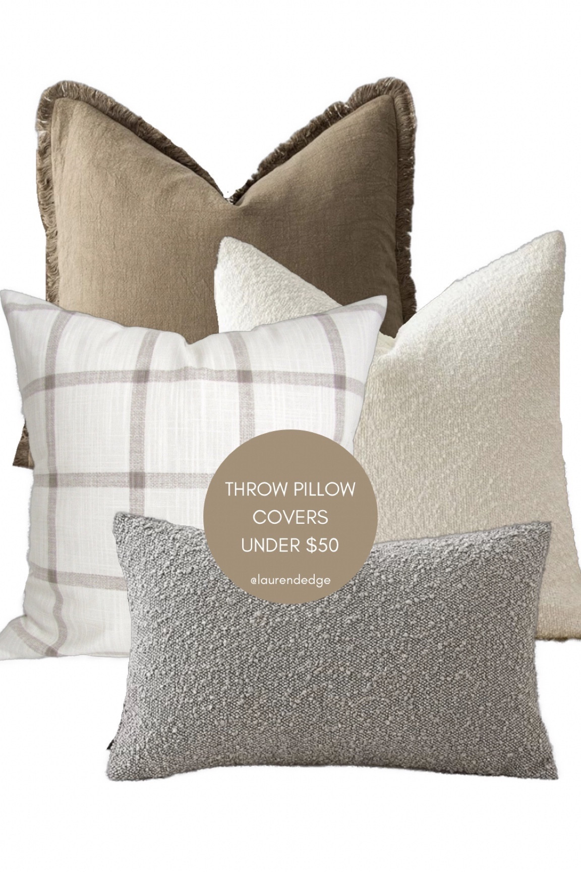 Amazon and Etsy throw pillow covers for under $50

Amazon home finds, cyber deals, home decor, living room decor, couch pillows, neutral home decor, home finds, Etsy finds, Etsy home, interior decorating

#LTKCyberWeek #LTKfindsunder50 #LTKhome
