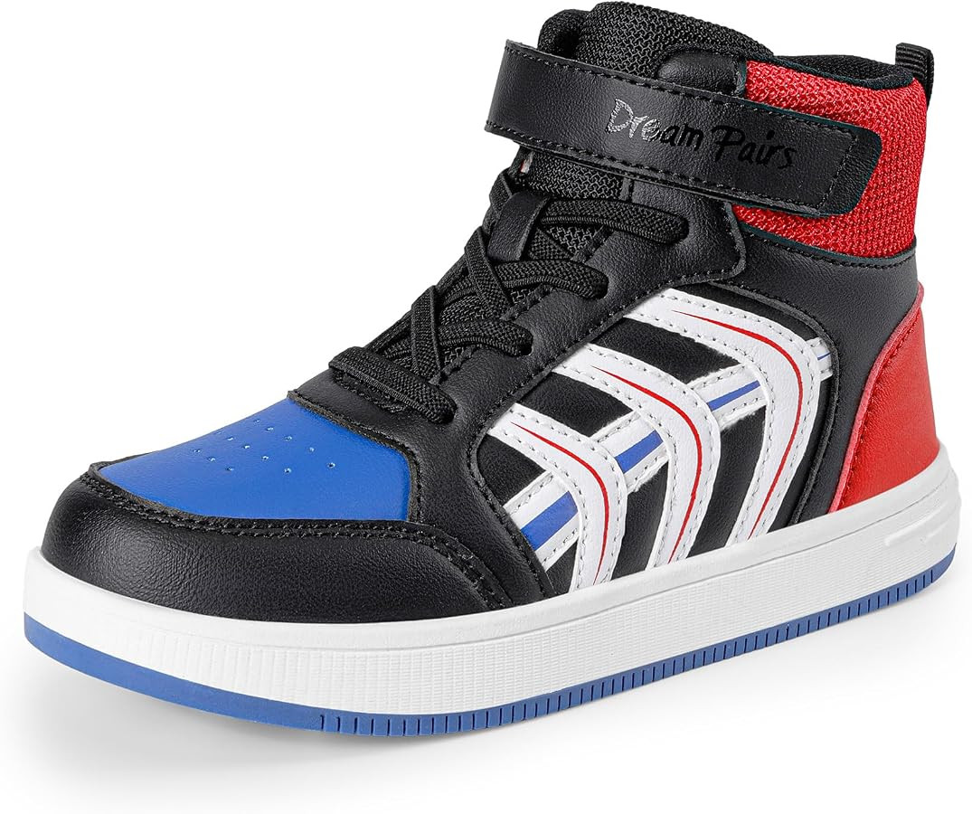 DREAM PAIRS Boys Girls Sneaker High Top Basketball Shoes Kids LilLegends JuniorFly Jumpers Sports... | Amazon (US)