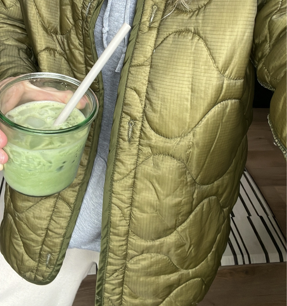 Matcha is my favorite afternoon pick me up! Pique brand is my favorite. So smooth 💚 I mix it with a little bit of maple syrup & milk of choice :) 