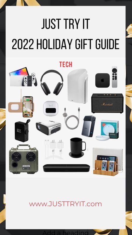 Our favorite electronic gift picks! Great ideas for him, her and teens! 

Air purifier
Boise cancelling headphones
Charging station
Lightening charger
Apple TV
Projector 
Coffee mug warmer


#LTKHoliday #LTKGiftGuide #LTKSeasonal
