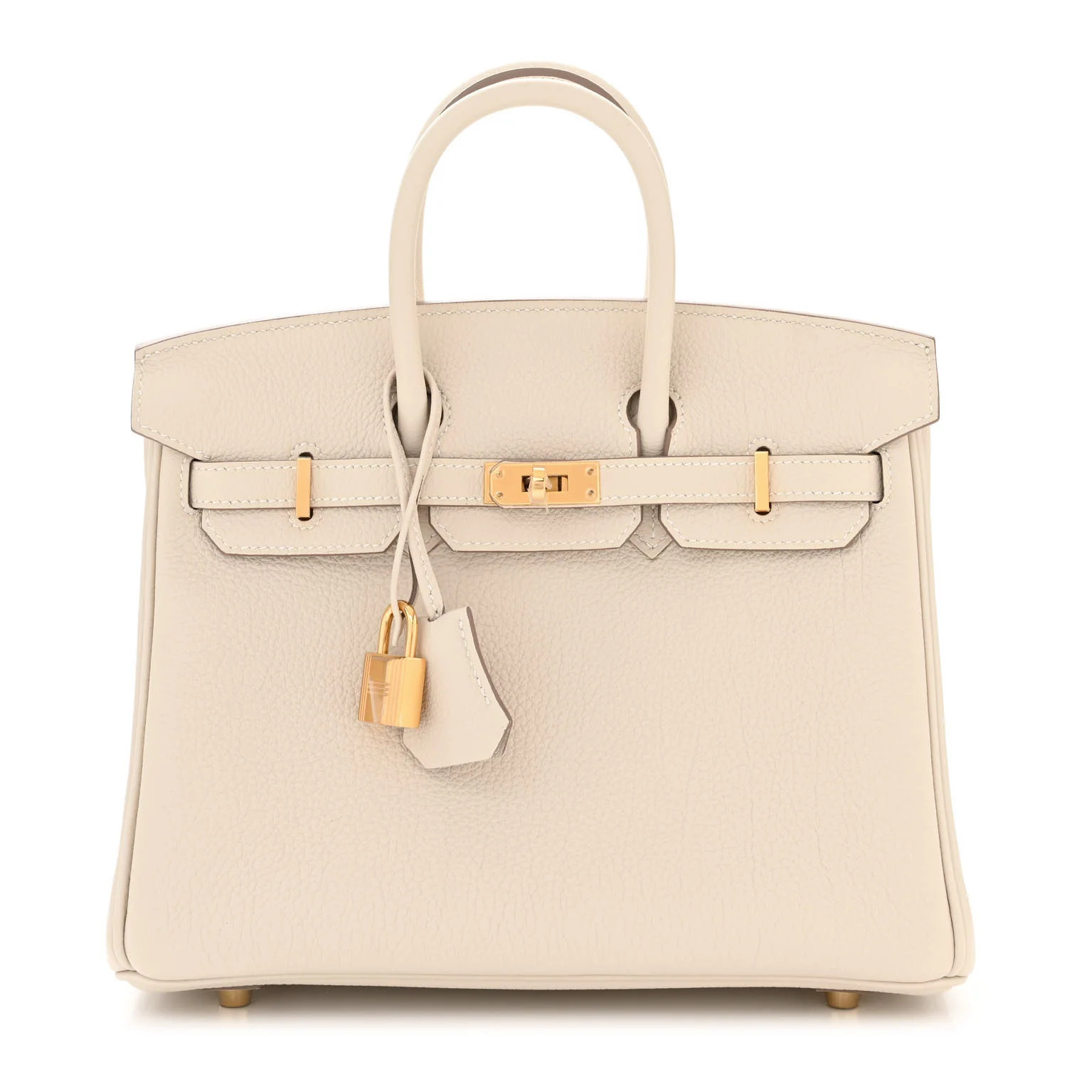 Togo Birkin 25 Craie | FASHIONPHILE (US)
