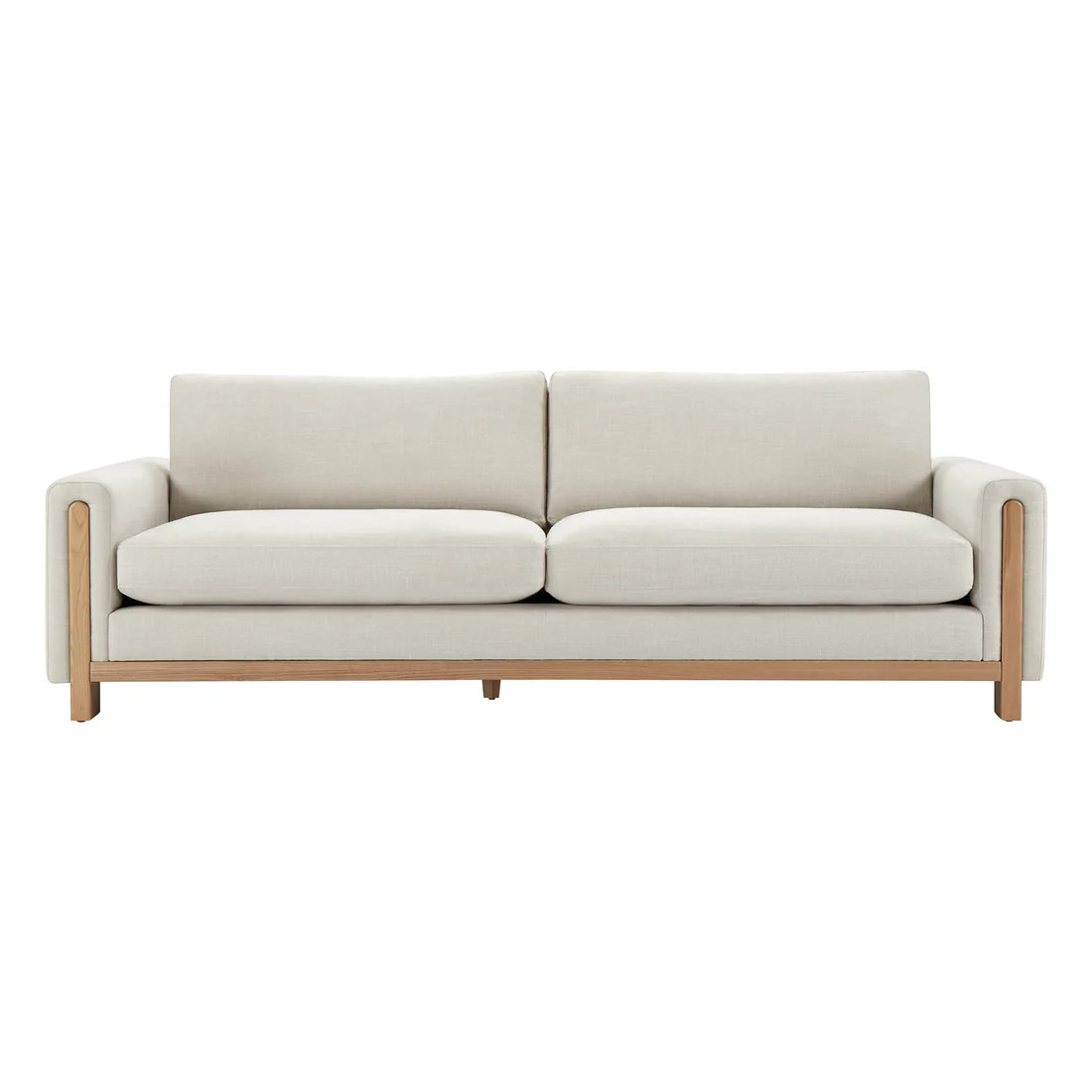 Keaton 3-Seater Sofa | Performance Fabric & Wood Base | Chita