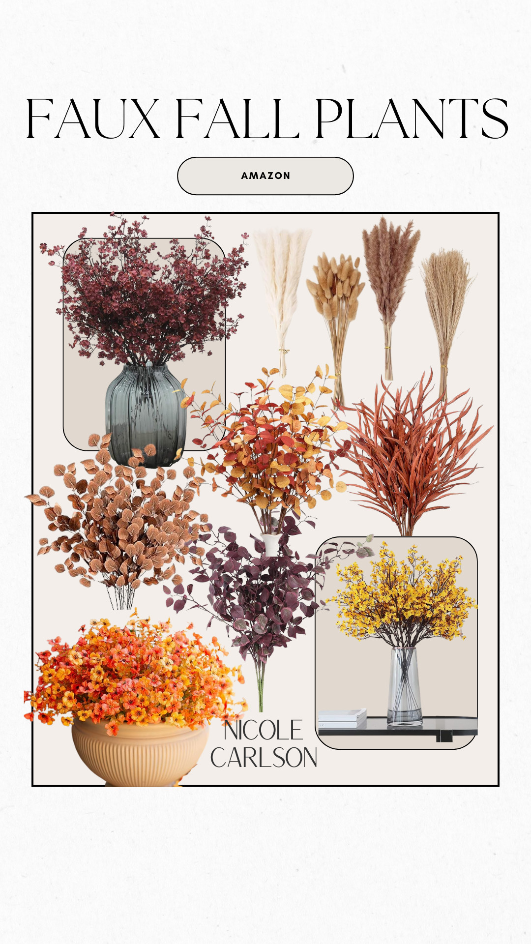 Faux Fall Plants From Amazon | Amazon (US)
