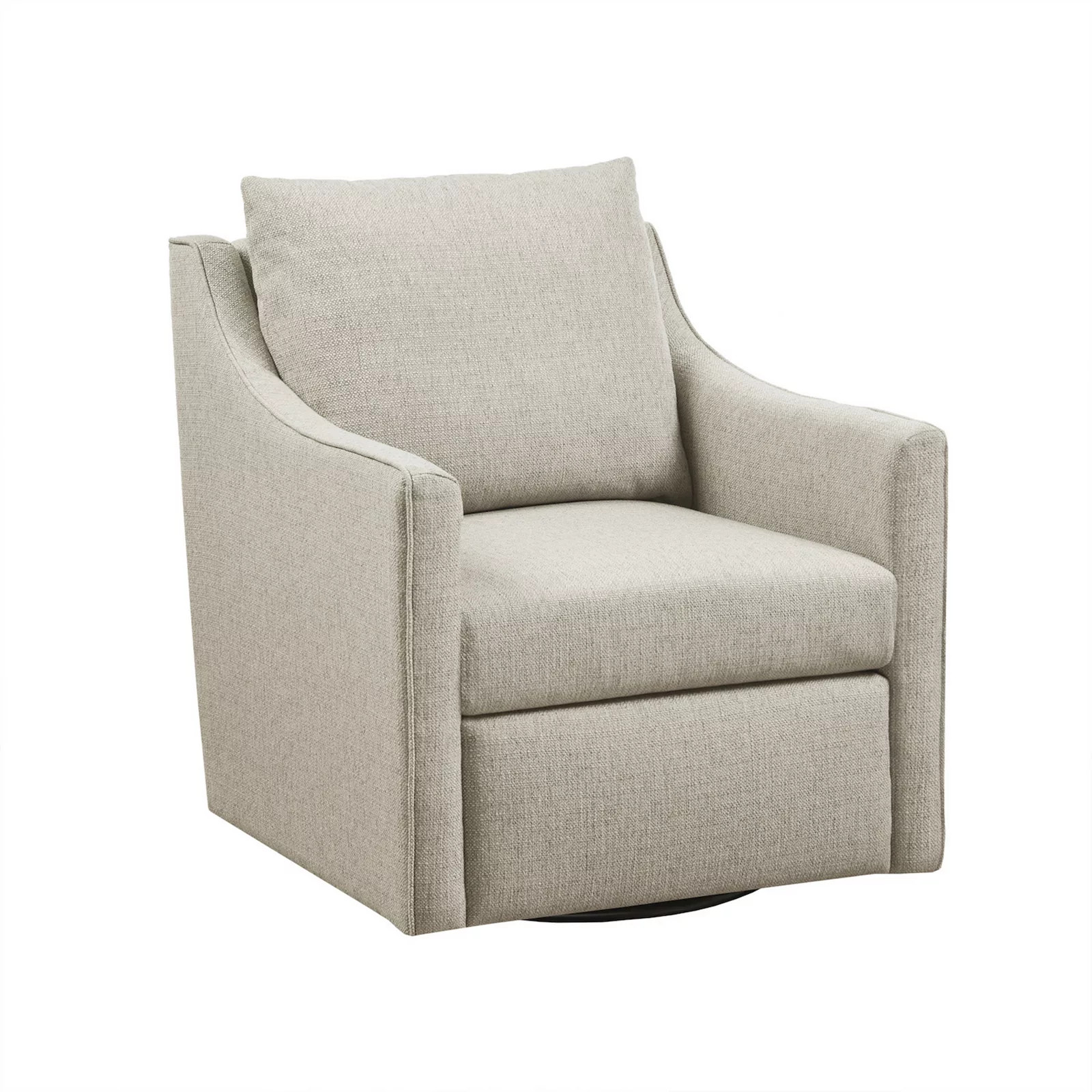 Martha Stewart Christian Swivel Armchair, Natural | Kohl's