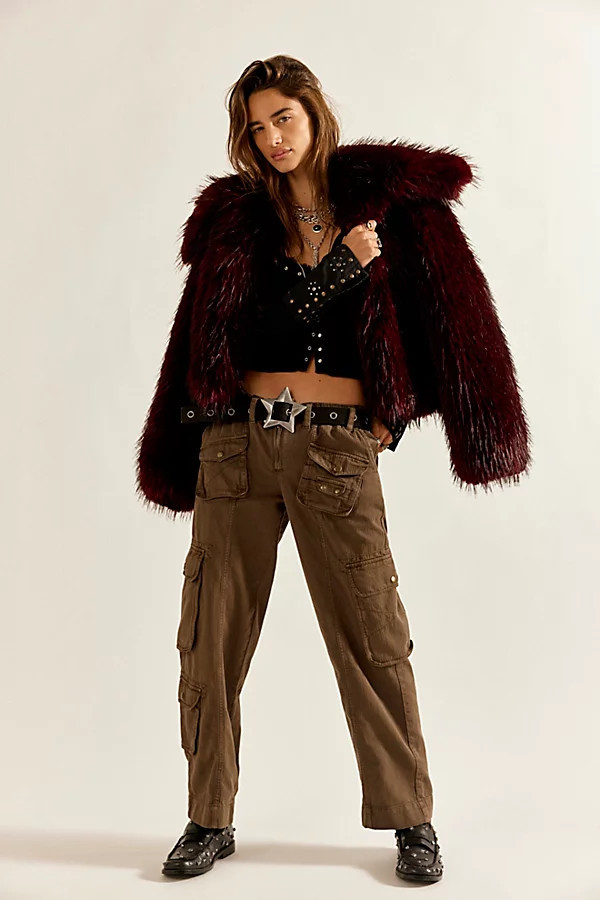 Moonlight Glam Faux Fur Jacket | Free People (Global - UK&FR Excluded)