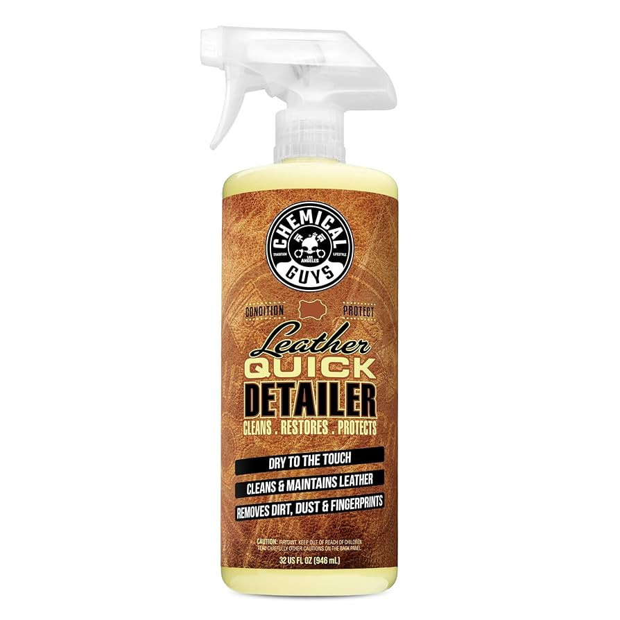 Chemical Guys Leather Quick Detailer for Car Interiors, Furniture, Apparel, Shoes, Sneakers, Boot... | Amazon (US)