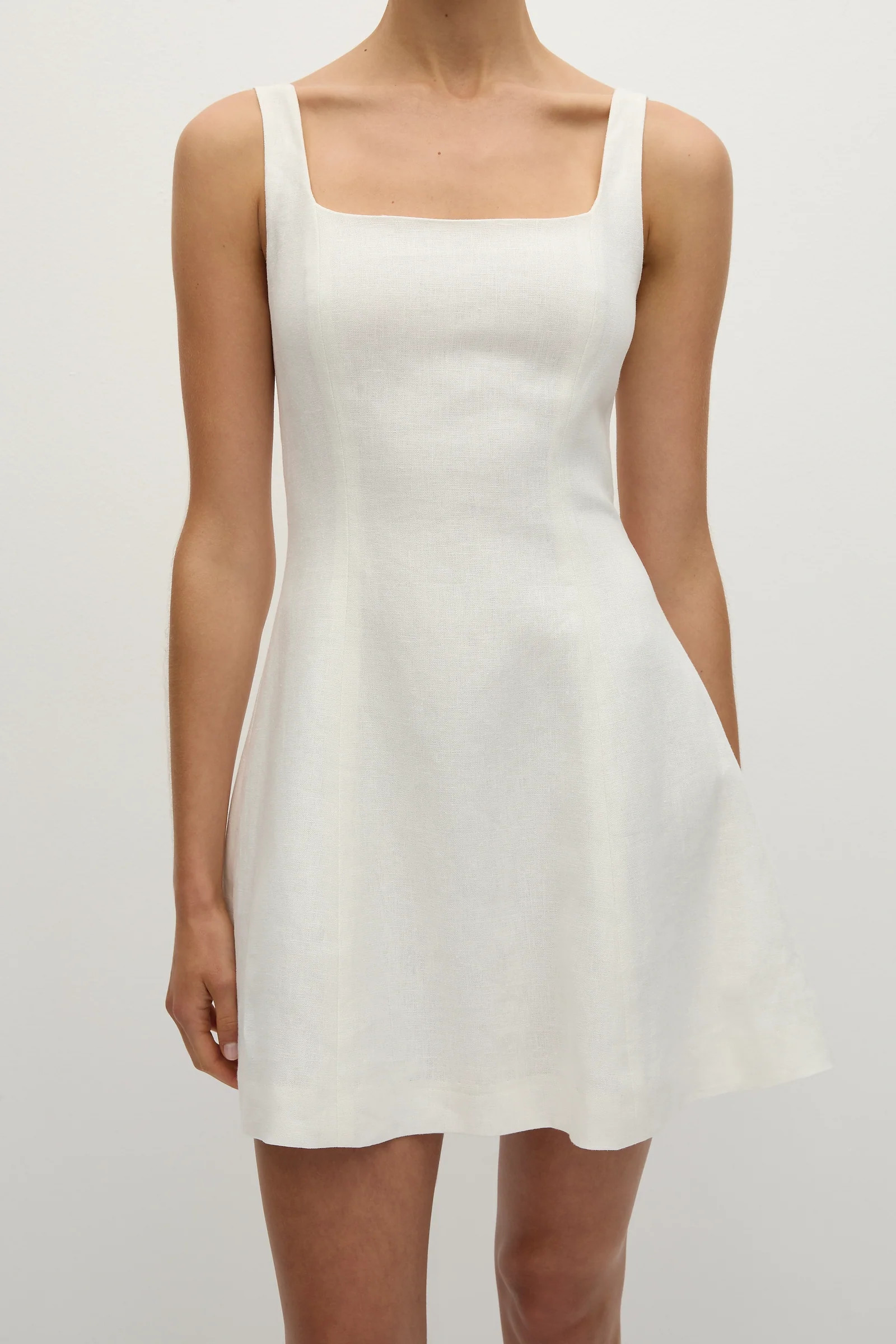 Felice Mini Dress White | Faithfull (AU)