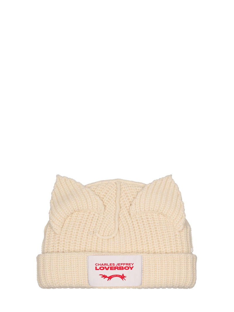 Chunky ears beanie - Charles Jeffrey LOVERBOY - Men | Luisaviaroma | Luisaviaroma