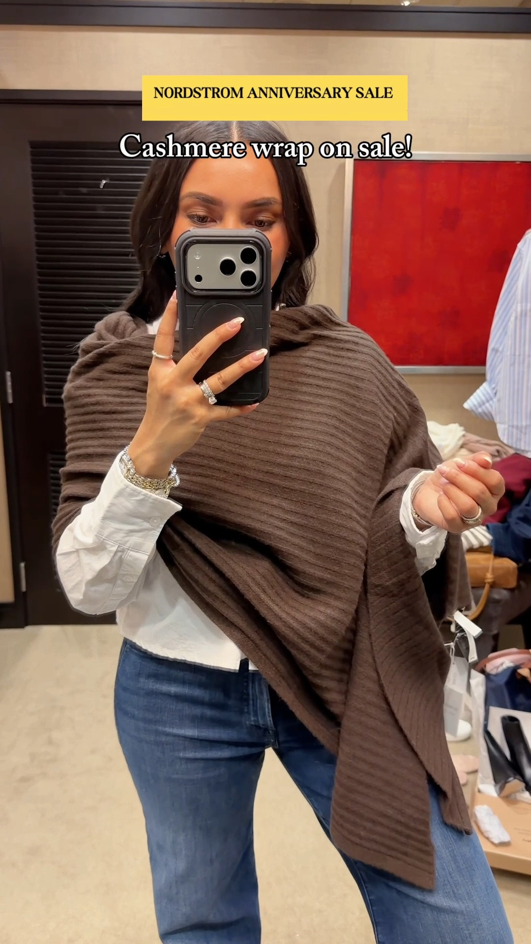 The cutest cashmere wrap on sale for the Nordstrom Anniversary Sale!

#LTKSaleAlert #LTKPetite #LTKootd