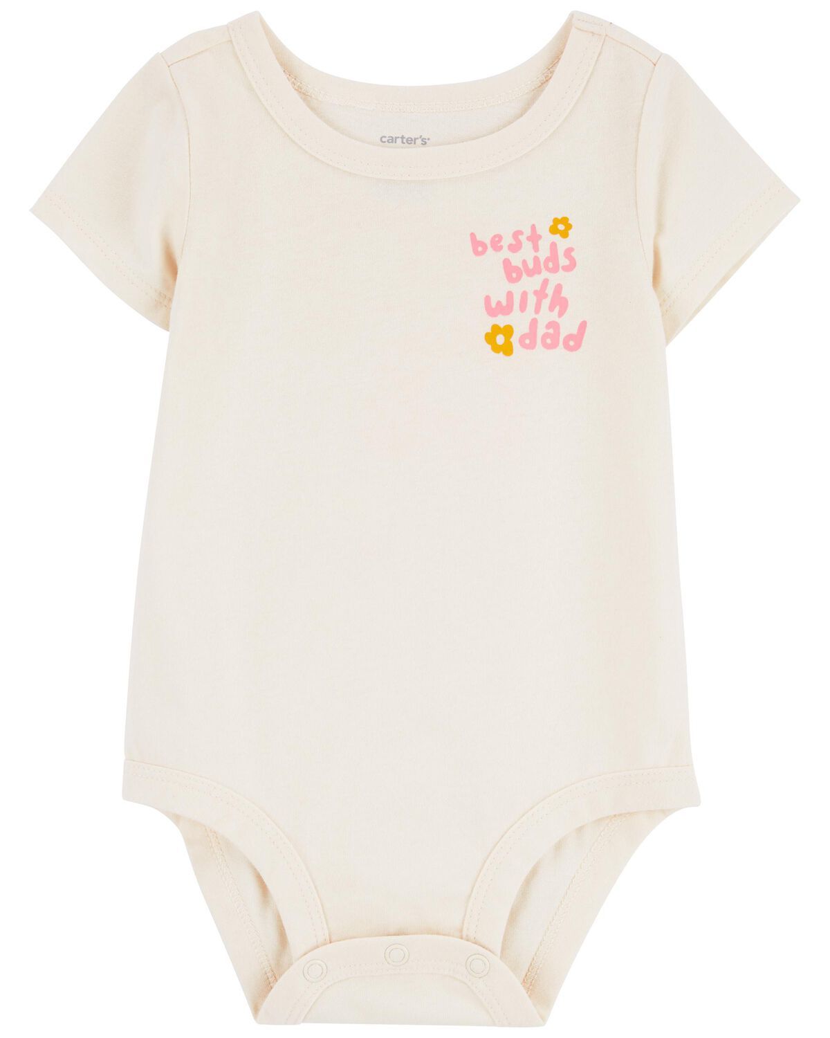 Baby Best Buds With Dad Cotton Bodysuit | Carter's