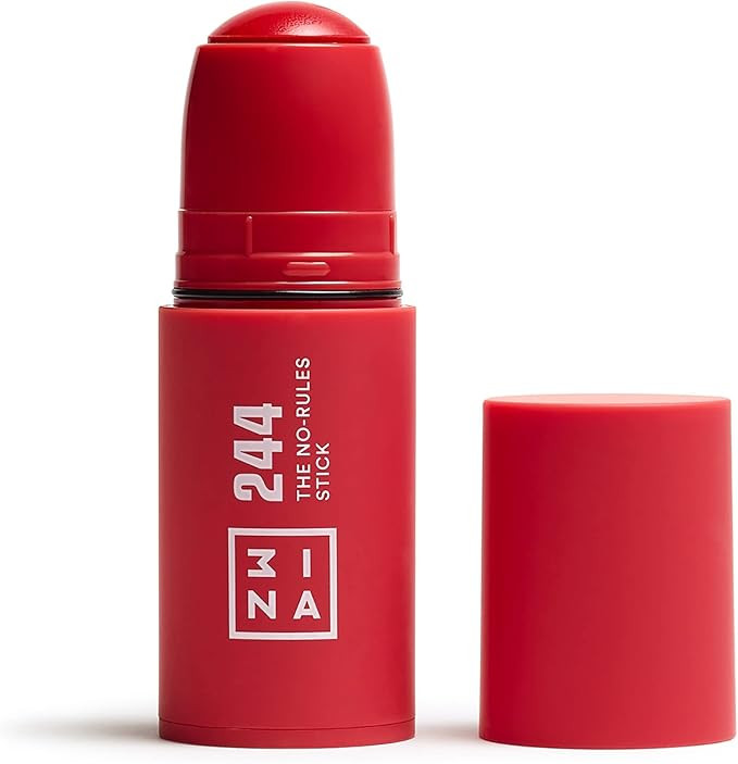3INA MAKEUP - The No - Rules Stick 244 - Red Blush Stick Matte for Sensitive Eyes Lips & Cheeks w... | Amazon (UK)