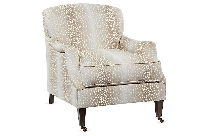 Magnolia Chair, Beige | One Kings Lane