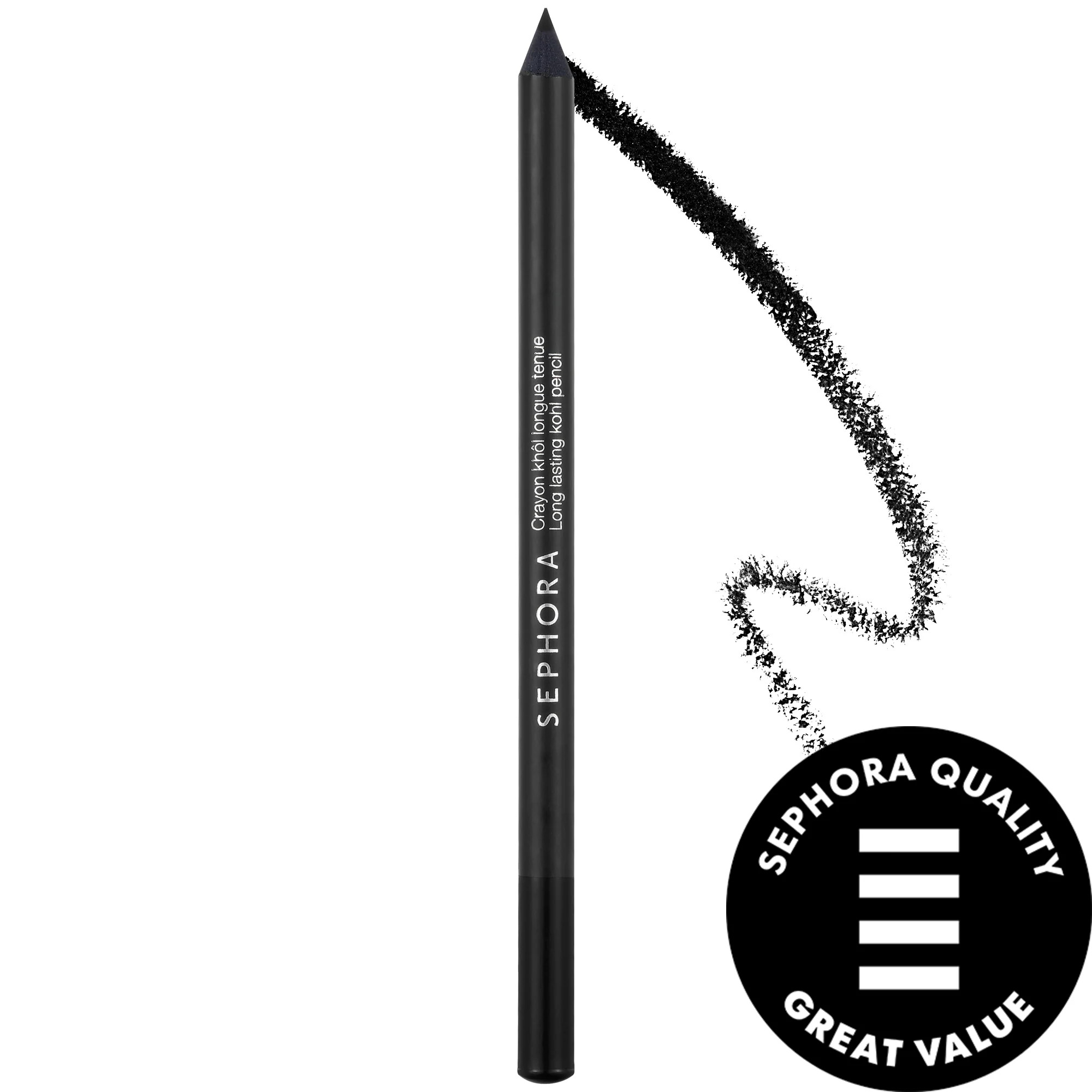 SEPHORA COLLECTION Long Lasting Kohl Pencil 01 Intense Black 0.046 oz/ 1.2 g | Sephora (US)