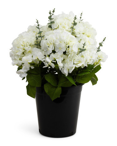 10X27 Uv Resistant Outdoor Safe Drop In Hydrangea | TJ Maxx