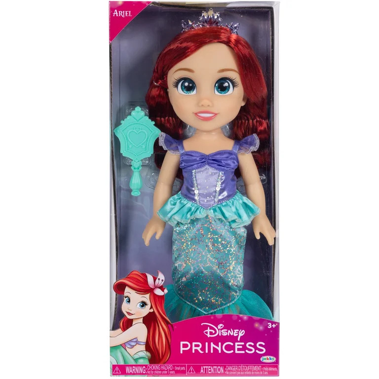 Disney Princess My Friend Ariel Doll 14 inch Tall Includes Removable Outfit, Tiara, Shoes & Brush | Walmart (US)