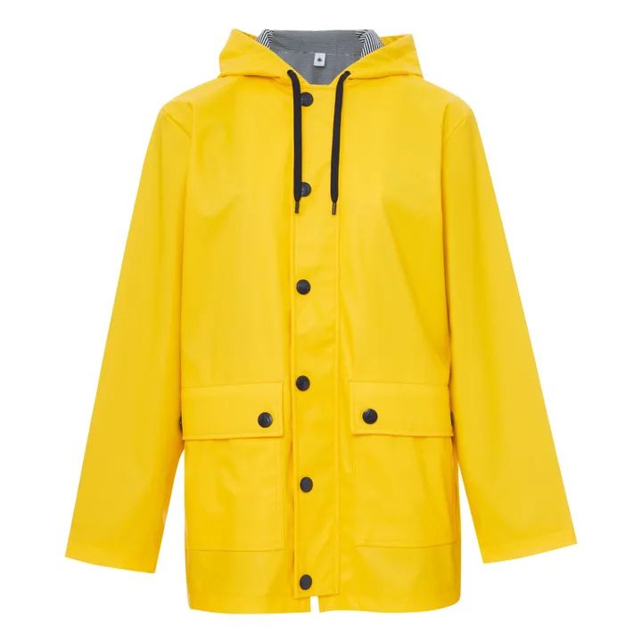 Organic cotton lined raincoat - Women's collection  | Yellow | Smallable