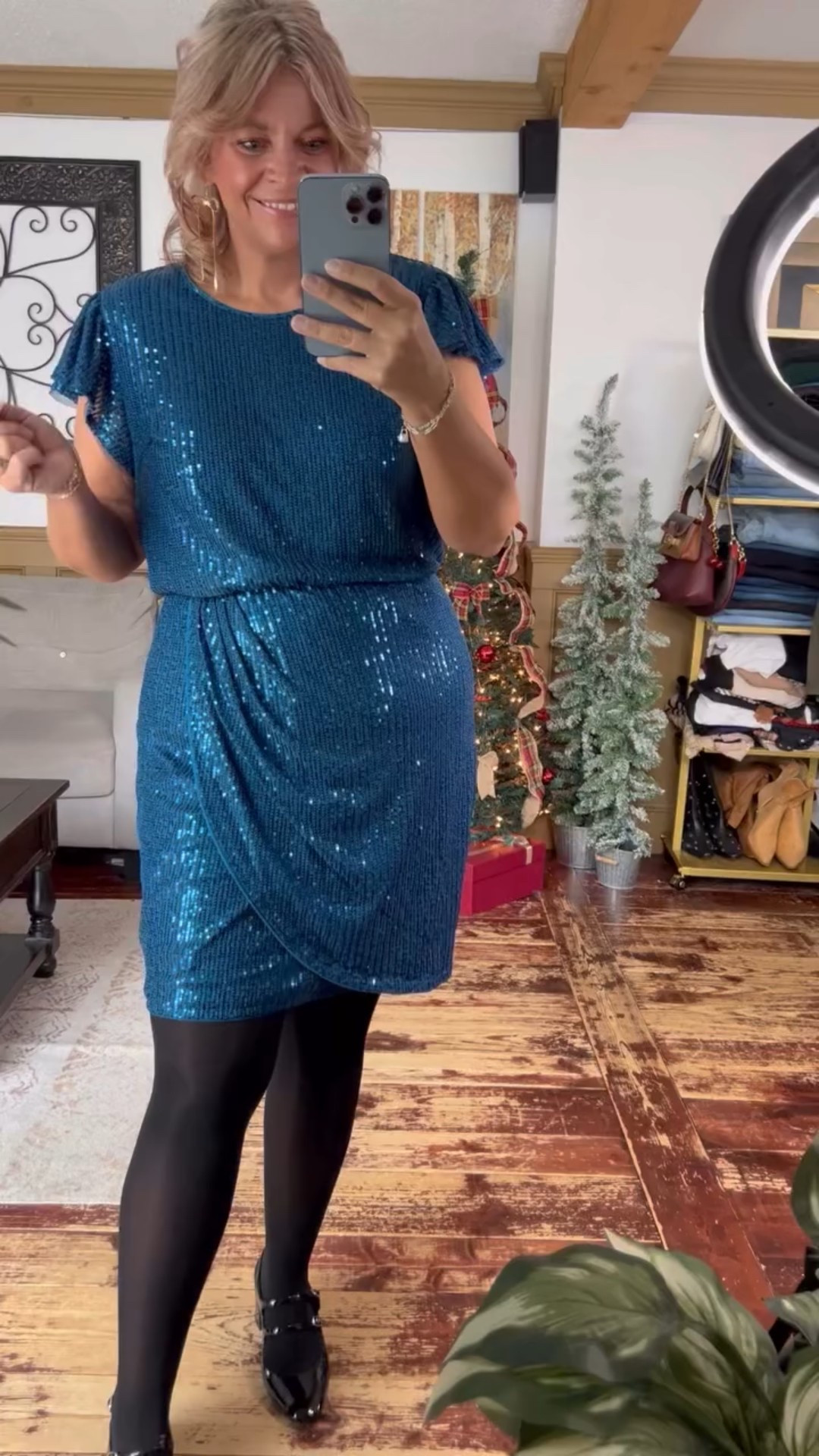 Sequin dress size xl- perfect for a wedding, NYE, Christmas! 

#LTKFindsUnder50 #LTKWedding #LTKHoliday