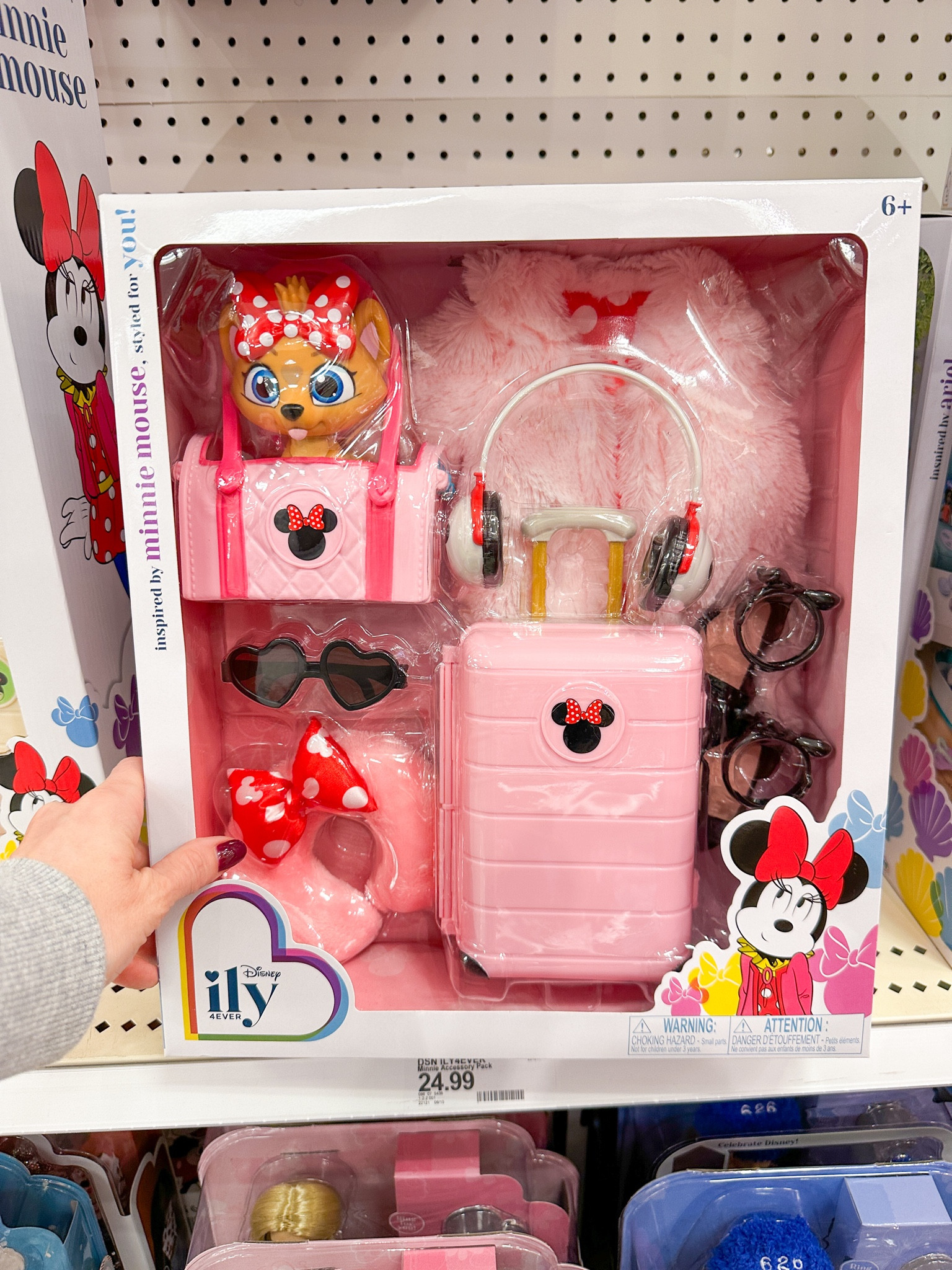 Disney ILY 4ever 18" Minnie Mouse Inspired Deluxe Fashion and Accessory Pack at Target 

#LTKGiftGuide #LTKkids