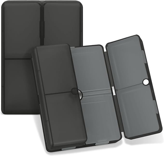 FYY Daily Pill Organizer, 7 Compartments Portable Pill Case Travel Pill Organizer,[Folding Design... | Amazon (US)