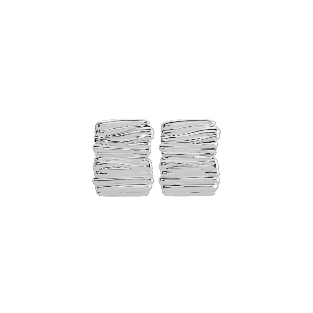 GAIA EARRINGS SILVER | Heaven Mayhem