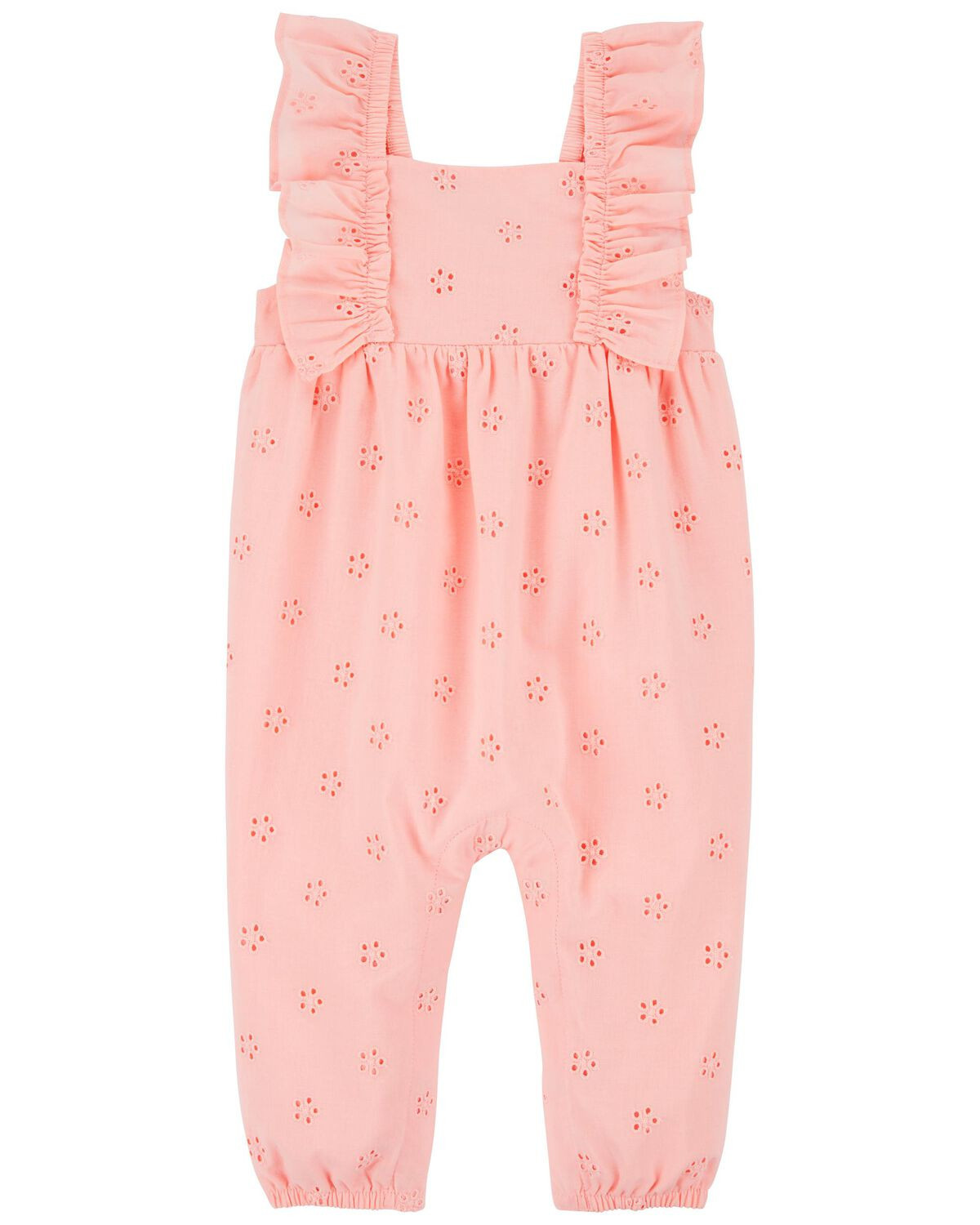 Baby Floral Flutter Jumpsuit | Carter's