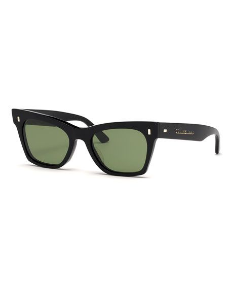 Celine Acetate Cat-Eye Sunglasses | Neiman Marcus