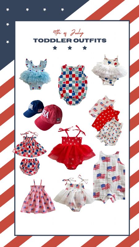 The cutest 4th of July outfits for NB-6t. Obsessssed. Use code CODEPENDENT for 25% off! 

#LTKSeasonal