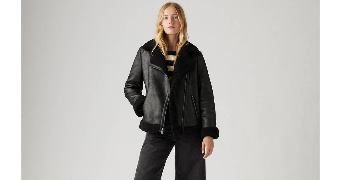 Faux Shearling Moto Jacket | Levi's US
