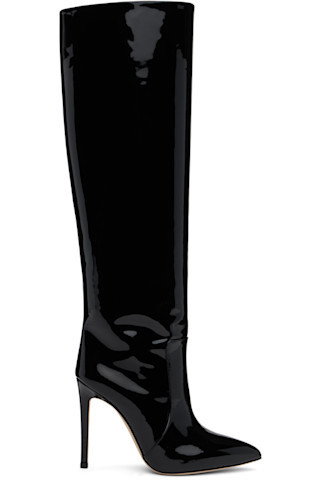 Black Stiletto Tall Boots | SSENSE