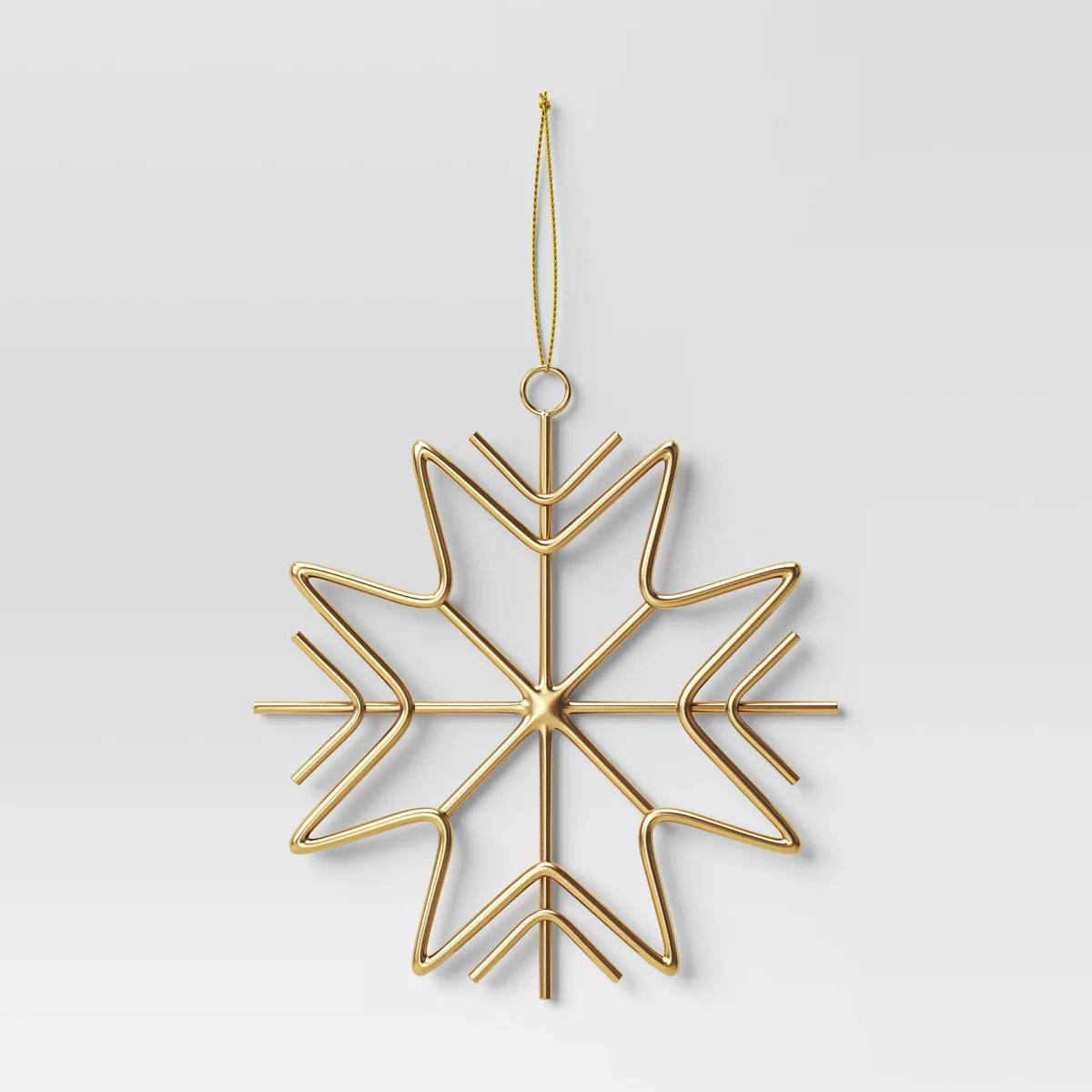 Metal Snowflake Christmas Gift Topper Gold - Wondershop™ | Target
