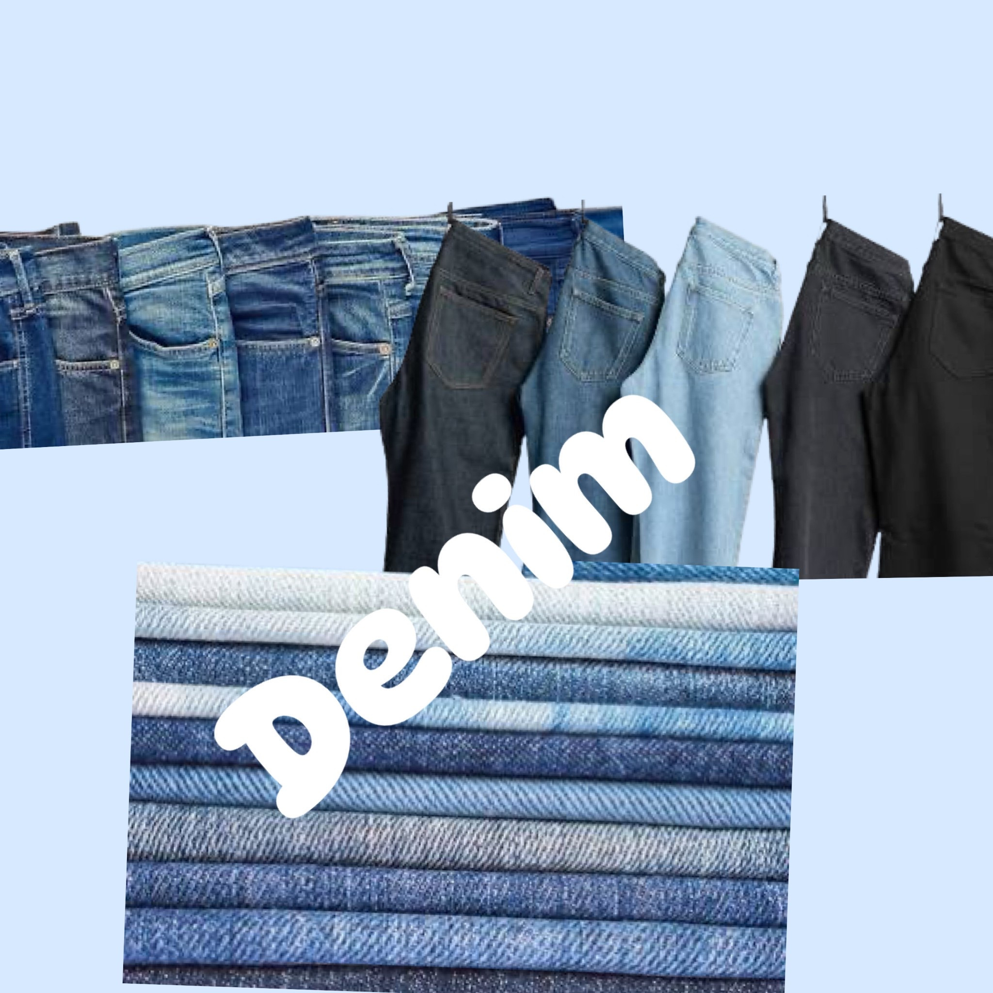 Denim is a sturdy, timeless,  loser staple . It’s a breathable cotton twill fabric with a diagonal ribbing that’s great for work or play. It's woven with indigo, gray, or white yarn, and the warp thread is dyed while the weft thread remains white. The name "denim" comes from the French city of Nîmes, known for its textiles, and translates to "strong cloth". Denim's twill weave makes it resistant to tears and abrasions. It's commonly used for jeans, jackets, dresses, and overalls, but @Kurt Geiger has leveled up with handbags, shoes, and accessories. Check out this post and more at https://liketk.it/5cYXm. 

#LTKStyleTip #LTKPlusSize