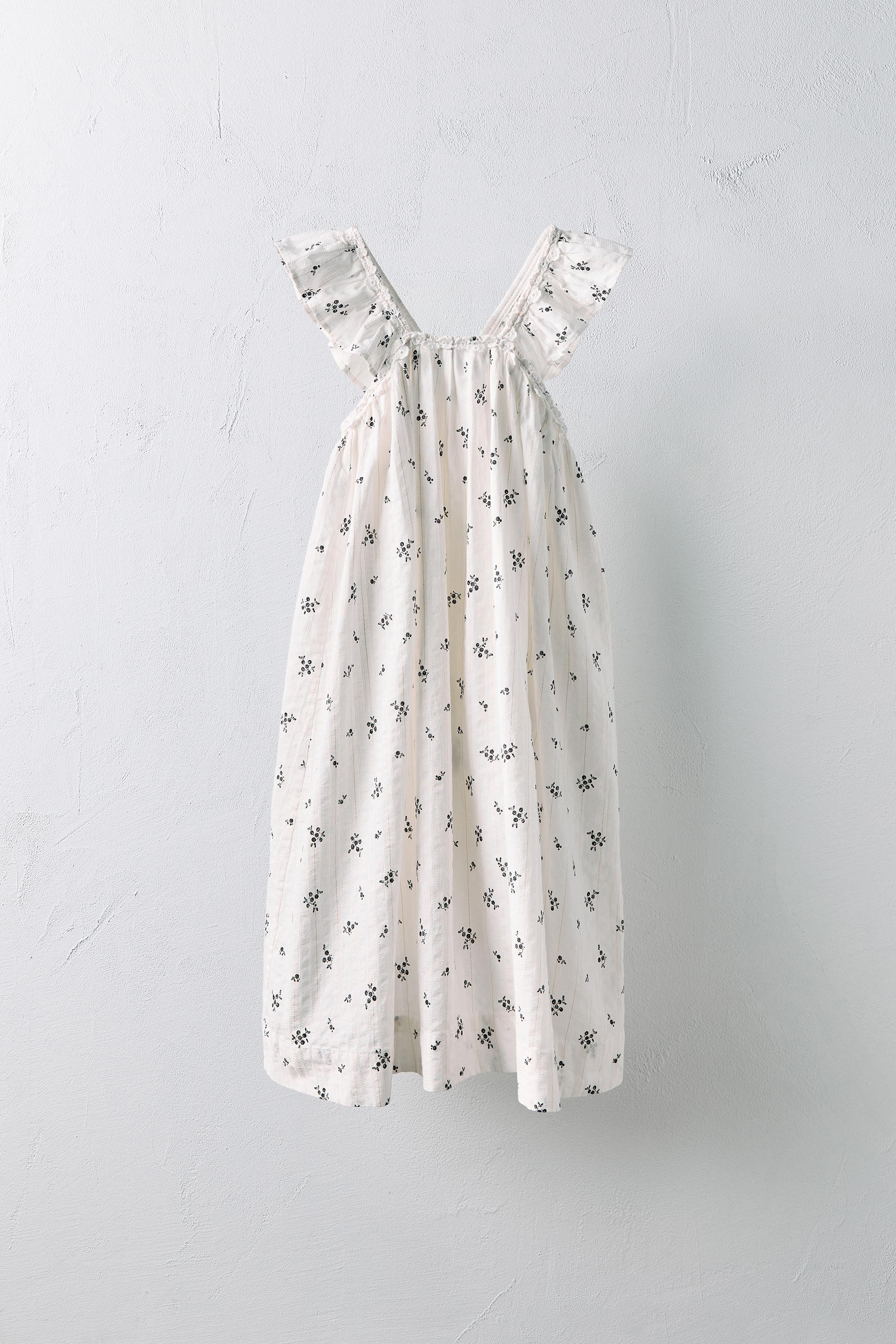 AGES 2-5/ LIMITED EDITION SPARKLY FLORAL DRESS | Zara US