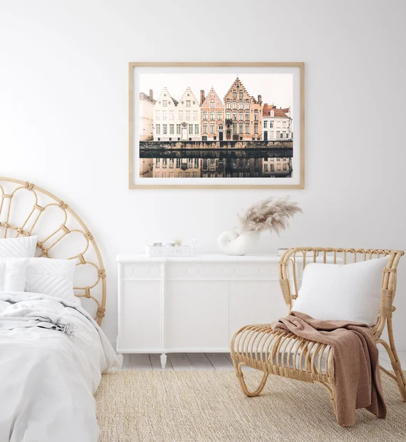 European City Photography Print - Canal Print - Digital Download - Travel print - Travel Poster | Etsy (US)