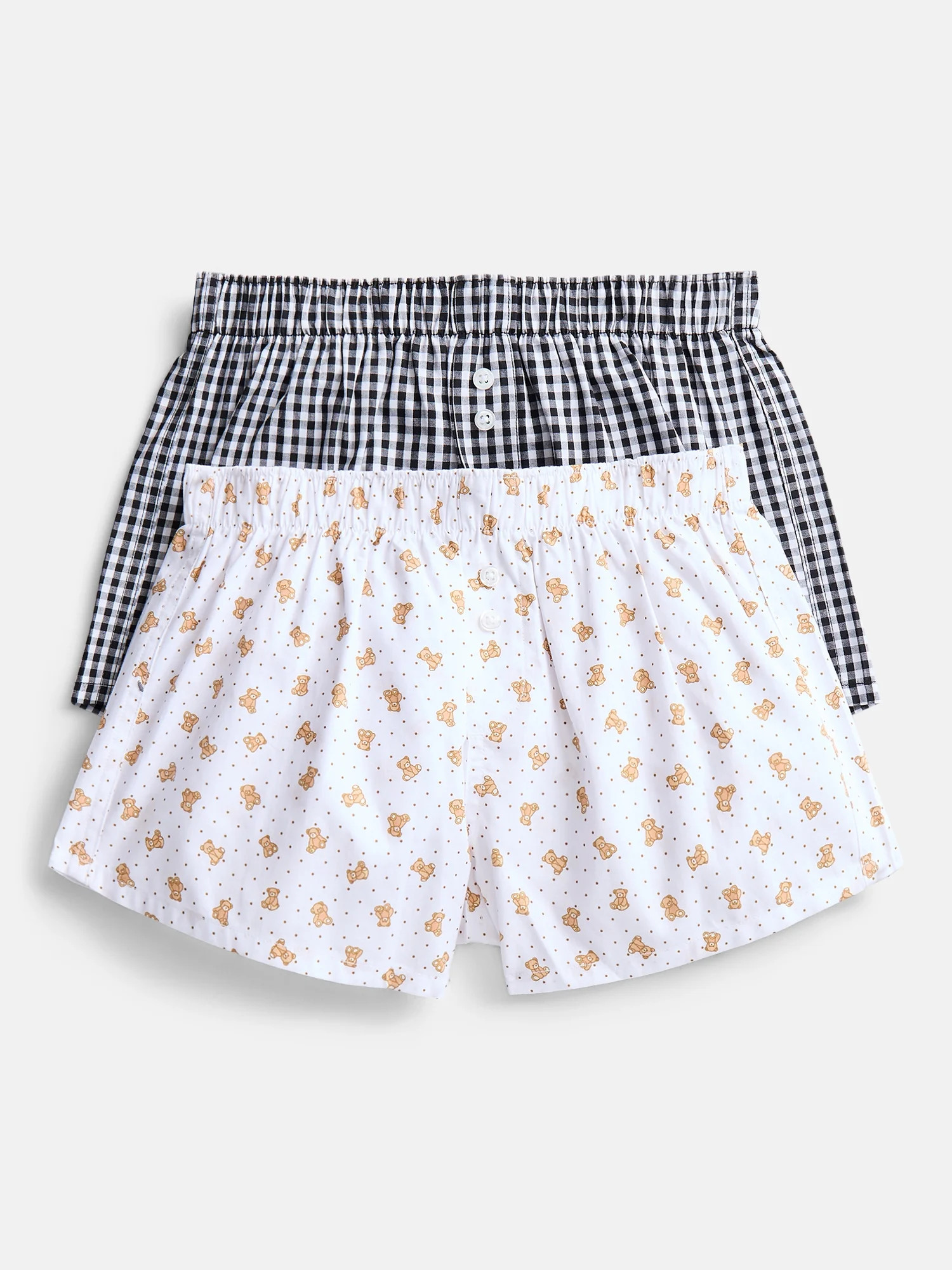 Weekend Academy Girls 2Pk Cotton Boxer Short, Sizes XS to XXL | Walmart (US)