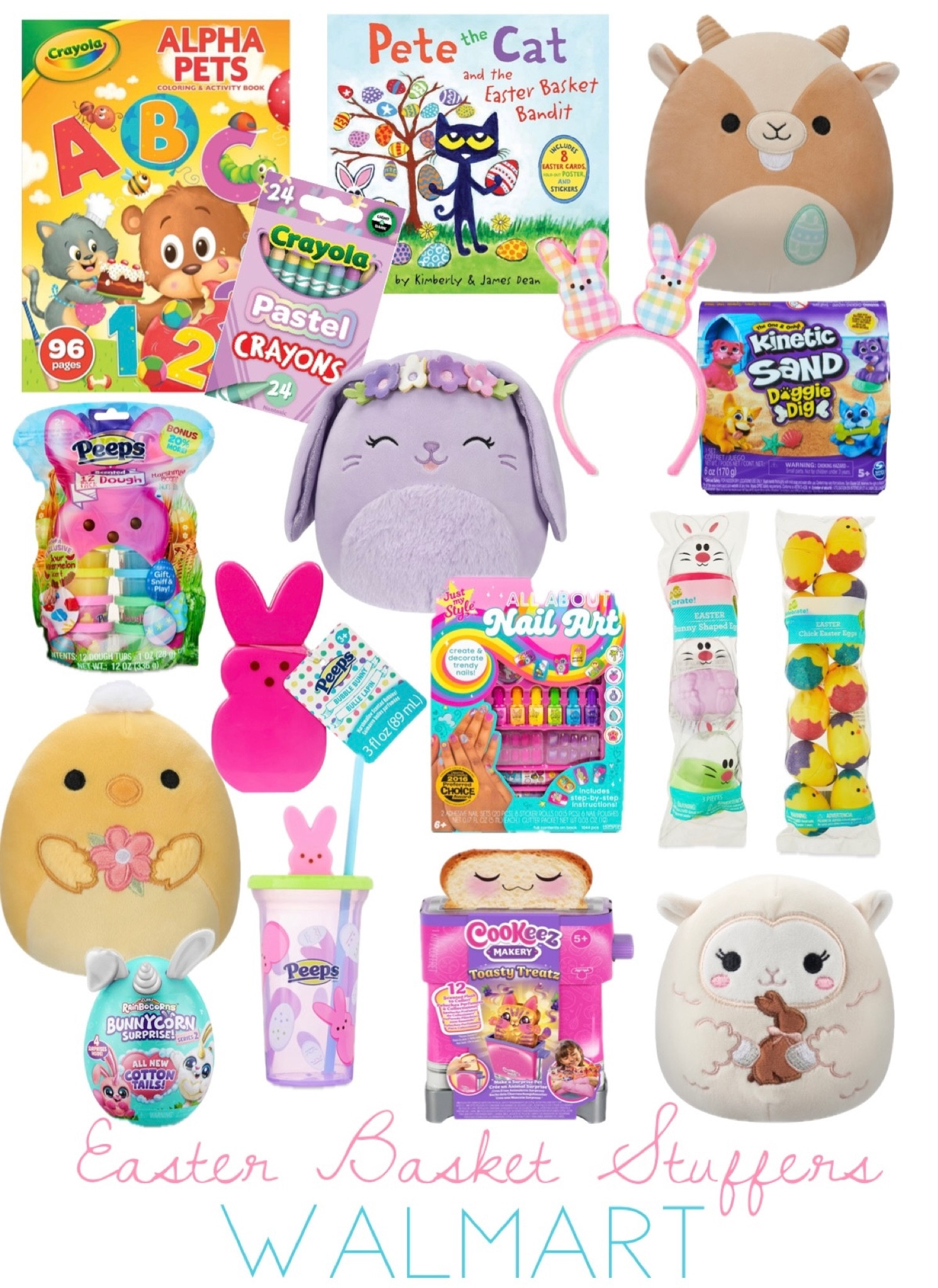 Girls Easter basket stuffers at Walmart 🐰🩷 I’m loving all of the Peep themed things this year 😍

#LTKkids #LTKSpringSale #LTKSeasonal