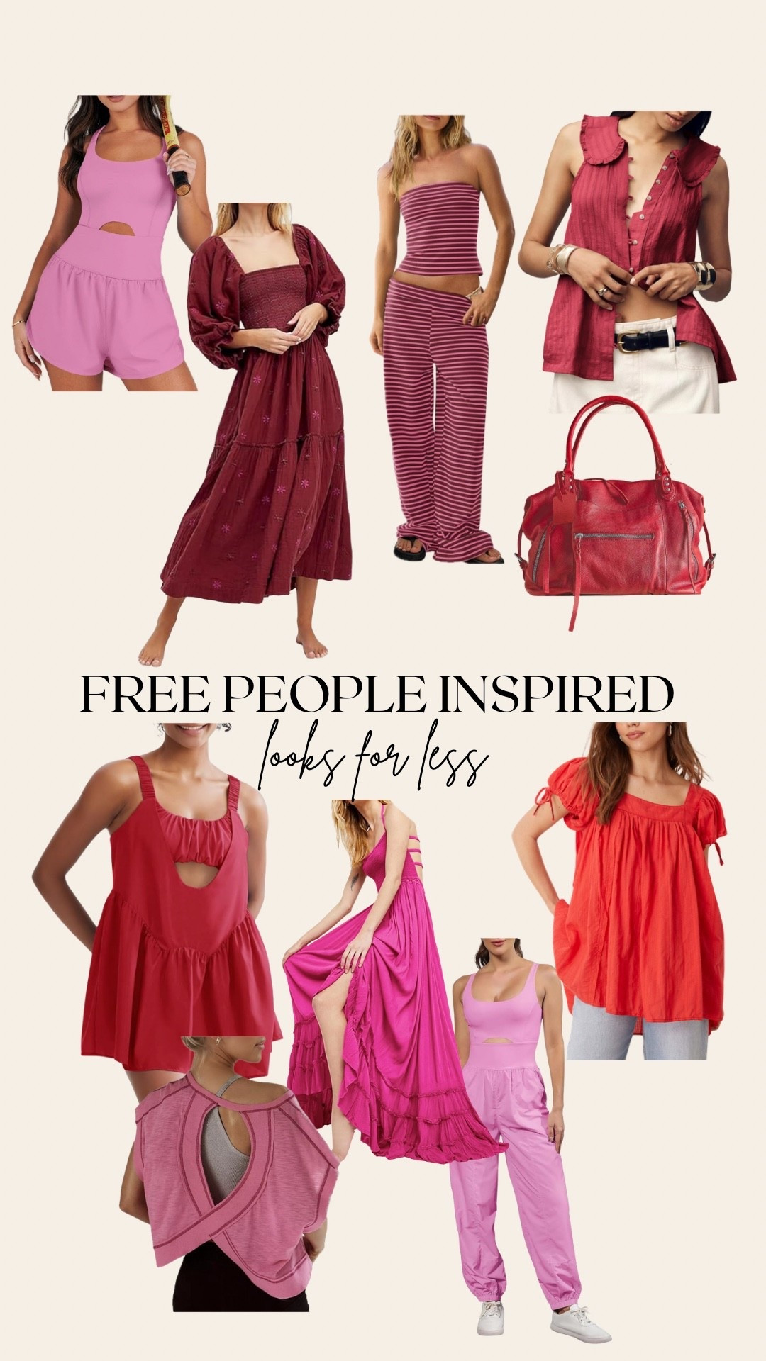 More of my fav free people inspired Amazon finds 💖