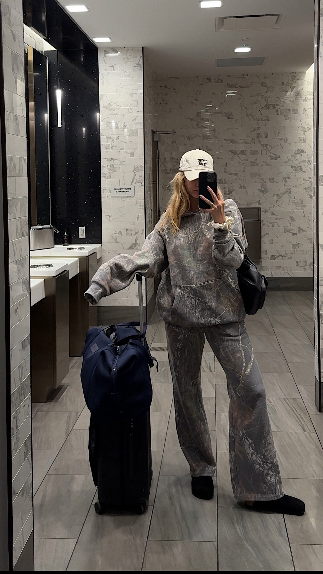 A sweet gentleman at the airport just asked if I “left my deer post.” 🦌 Little does he know the only kind of deer posting I’d do is trying to pet one. Wearing an XL in my hoodie + M in my bottoms (they run a bit long, which I love) 

#LTKTravel #LTKSeasonal #LTKStyleTip