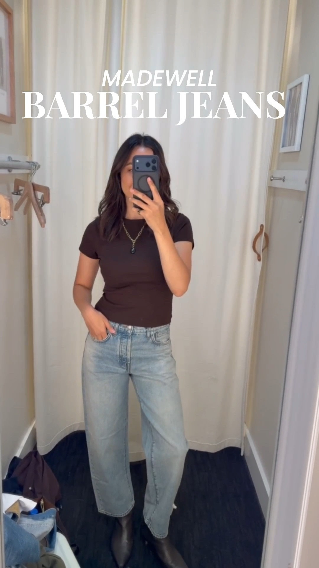 Madewell early fall sale selects - 20% off sitewide with code LTK20 

Tee — xs 
Barrel jeans — sized down to 24 standard, Greenwich wash 

Elevated style / early fall outfit / style over 30

#LTKxMadewell #LTKSaleAlert #LTKootd