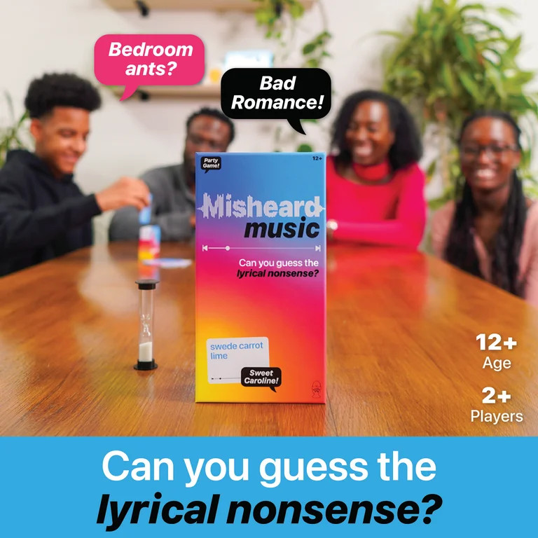 Misheard Music 2025 Edition Hilarious Music Games for Adults & Teens, by Lucky Egg | Walmart (US)
