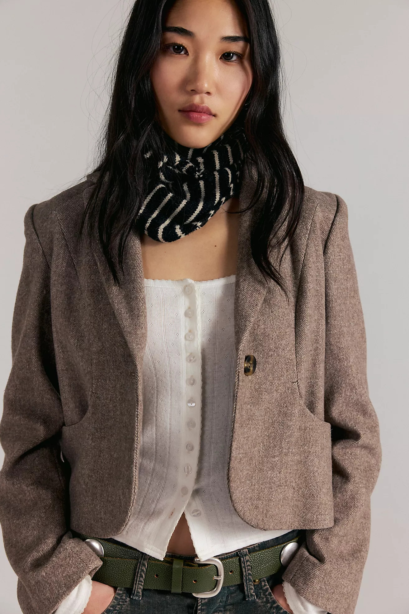 Essential Triangle Striped Scarf | Free People (Global - UK&FR Excluded)