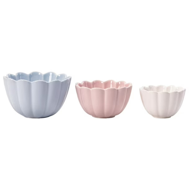 Way to Celebrate Figural Ceramic 3-Piece Nesting Bowl, 5.98D inch x 3.7H inch, 5.04D inch x 2.99H... | Walmart (CA)
